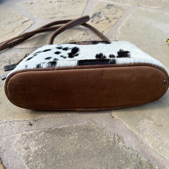 STS Ranchwear concealed carry bag Cowhide Wheezy made in Bell Texas USA - Picture 5 of 11